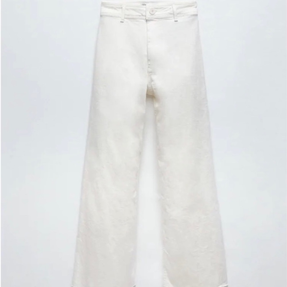 ZARA // The Marine Straight in Off-White - Picture 2 of 7